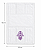 Toalha Para Lavabo Branca - Hamsa - Imagem 3