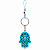Chaveiro Hamsa de Madeira com Olho grego - Imagem 3