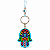 Chaveiro Hamsa de Madeira com Olho grego - Imagem 1