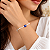 Pulseira de Miçangas Olho grego Azul - Fecho de Prata 925 - Imagem 2