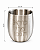 Copo para Kidush com Pratinho Borê Pri Hagafen - Aço Inox - Imagem 3