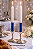 Velas Kosher para Shabat e Yom Tov - Branco e Azul - 1 Kg - Imagem 4