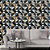 Papel de Parede Azulejo Geométrico Triângulos Azul Marinho Moderno - Imagem 2