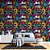 Papel de Parede 3D Colors Monstros Coloridos Graffiti Pop Art - Imagem 2