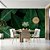 Papel de Parede Folhas Gigantes Verde Profundo - Imagem 3