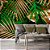 Papel de Parede Folhas de Palmeira Verde e Dourado Metálico - Imagem 2