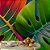 Papel de Parede Folhas Monstera Tons Vibrantes - Imagem 3