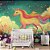 Papel de Parede Infantil Unicórnio Rosa com Fundo Estrelado - Imagem 3