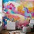 Papel de Parede Infantil Unicórnio Colorido - Imagem 1