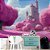 Papel de Parede Castelo na Floresta Rosa - Imagem 1