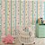 Papel de Parede Floral Listras Floridas Pastéis - Imagem 2