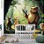 Papel de Parede Safari Urso e Amigos na Floresta - Imagem 2
