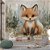 Papel de Parede Safari Raposa Bebê - Imagem 3