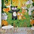 Papel de Parede Safari Animais Dançando na Floresta - Imagem 1