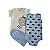 Kit 3 a 12 Peças Roupa Bebê Body MENINO Algodão Curto Verão - Imagem 6