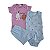 Kit 3 a 12 Peças Roupa Bebê Body MENINA Algodão Curto - Imagem 7