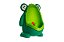 Mictório infantil Sapinho (verde) Stand Up (fica em pé/sem fixação) - Kababy - Cód. 22004G - Imagem 1