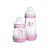 Kit 2 Mamadeira MAM Easy Start (Rosa) 130 e 260ml - Anti-cólica e Auto-esterilizável - Imagem 1