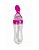Colher dosadora silicone bebê leite materno papinha (Rosa) - Dufy - Imagem 1