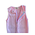 Saco Saquinho de Dormir Bebê (Sleep Bag) Cobertor de Vestir Soft (Rosa) Tam. P - Imagem 4