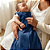 Saco Saquinho de Dormir Bebê (Sleep Bag) Cobertor de Vestir Soft (Azul) Tam. P - Imagem 5