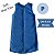 Saco Saquinho de Dormir Bebê (Sleep Bag) Cobertor de Vestir Soft (Azul) Tam. P - Imagem 1