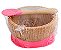 Bowl Infantil Bebê Tigela de Bambu BPA Free (Rosa) com ventosa - Imagem 5