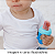 Porta frutinhas bebê alimentador infantil c/ redinha (rosa e roxo) Buba - Cód. 5235 - Imagem 5