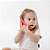 Baby Phone Telefone Celular Brinquedo Musical e Educativo para bebês e crianças (Rosa) Buba - Cód. 6842 - Imagem 4