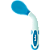 Kit Garfo e Colher Térmico Termossensível Flexível Talher de Treinamento Bebê (Azul) Buba - Cód. 12618 - Imagem 5