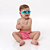 Óculos de natação para praia piscina água infantil criança bebê (Flamingo) Buba - Cód. 14216 - Imagem 4