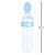Colher dosadora silicone bebê leite materno papinha mamadeira de colher (Azul)  Buba - Cód. 14680 - Imagem 3