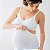Faixa para sustentação barriga de gestante grávida Belly Band (Branca) Medela - Tam. P - Imagem 1