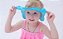 Viseira Chapéu Protetor dos olhos bebê no banho chuveiro Ajustável (Azul) Kababy - Cód. 22050A - Imagem 4