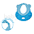 Viseira Chapéu Protetor dos olhos bebê no banho chuveiro Ajustável (Azul) Kababy - Cód. 22050A - Imagem 2