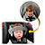 Suporte apoio para segurar a cabeça do bebê na cadeirinha carro infantil (Cinza) Kababy - Cód. 16606C - Imagem 1