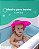 Viseira Chapéu Protetor dos olhos bebê no banho chuveiro Ajustável (Rosa) Kababy - Cód. 22050R - Imagem 3