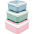 Pote Potinho de papinha para armazenar alimentos c/ 3 unidades (Rosa, verde e azul) Buba - Cód. 12603 - Imagem 2
