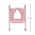 Assento Redutor com escada para privada Infantil Desfralde (Rosa) - Buba - Cód. 11992 - Imagem 4