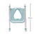 Assento Redutor com escada para privada Infantil Desfralde (Azul) - Buba - Cód. 11993 - Imagem 4