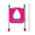 Assento Redutor com escada para privada Infantil Desfralde (Rosa e Azul) - Buba - Cód. 7425 - Imagem 4