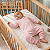 Saco Saquinho de Dormir Bebê Com Manga e Pézinho (Sleep Bag) Cobertor de Vestir Soft (Rosa) Tam. G - Imagem 4