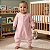 Saco Saquinho de Dormir Bebê Com Manga e Pézinho (Sleep Bag) Cobertor de Vestir Soft (Rosa) Tam. G - Imagem 1