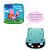 Kit 3 Peças Brinquedos de Banheira Bebê Infantil - Livrinho e Patinho de Banho (Pato corda, Hipopótamo e Peppa) - Imagem 2
