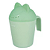 Caneca canequinha concha para banho bebê infantil criança enxague (Verde) Kababy - Cód. 22070A - Imagem 1