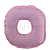Kit 3 Pares - Rosquinhas para seios amamentação Lavável (rosa) c/ 6 uni - Imagem 4