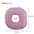 Kit 3 Pares - Rosquinhas para seios amamentação Lavável (rosa) c/ 6 uni - Imagem 5