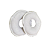 Kit 2 Pares - Rosquinhas para seios amamentação Lavável (branca) c/ 4 uni - Imagem 3