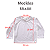 Kit Camiseta Manga Longa e Chapéu de praia piscina proteção uv infantil bebê (Azul marinho) - Imagem 8