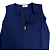 Saco Saquinho de Dormir Bebê Com Pé (Sleep Bag) Malha Verão (Azul) Tam. G - Imagem 3